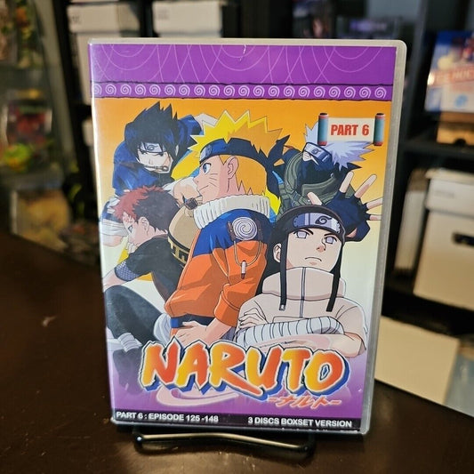 Naruto Part 6 Episode 125- 148 Japanese Dvd