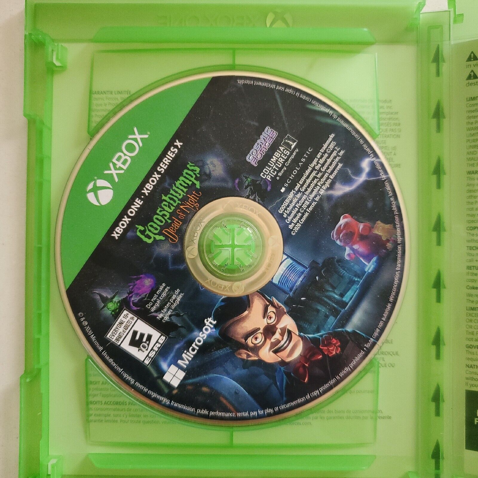 Goosebumps: Dead of Night -made In 2020- Xbox One 