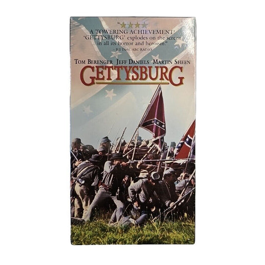 Gettysburg (1993) VHS (New) Box Set Rare