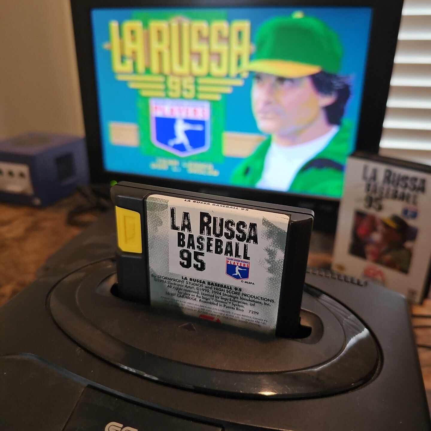 La Russa Baseball 95 (Sega Genesis, 1994) - Complete - Tested