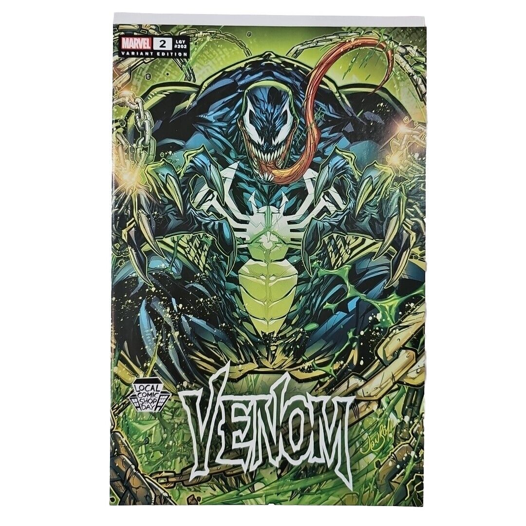 Marvel 2021 LCSD Venom #2 Jonboy Meyers Variant Cover Ram VFNM