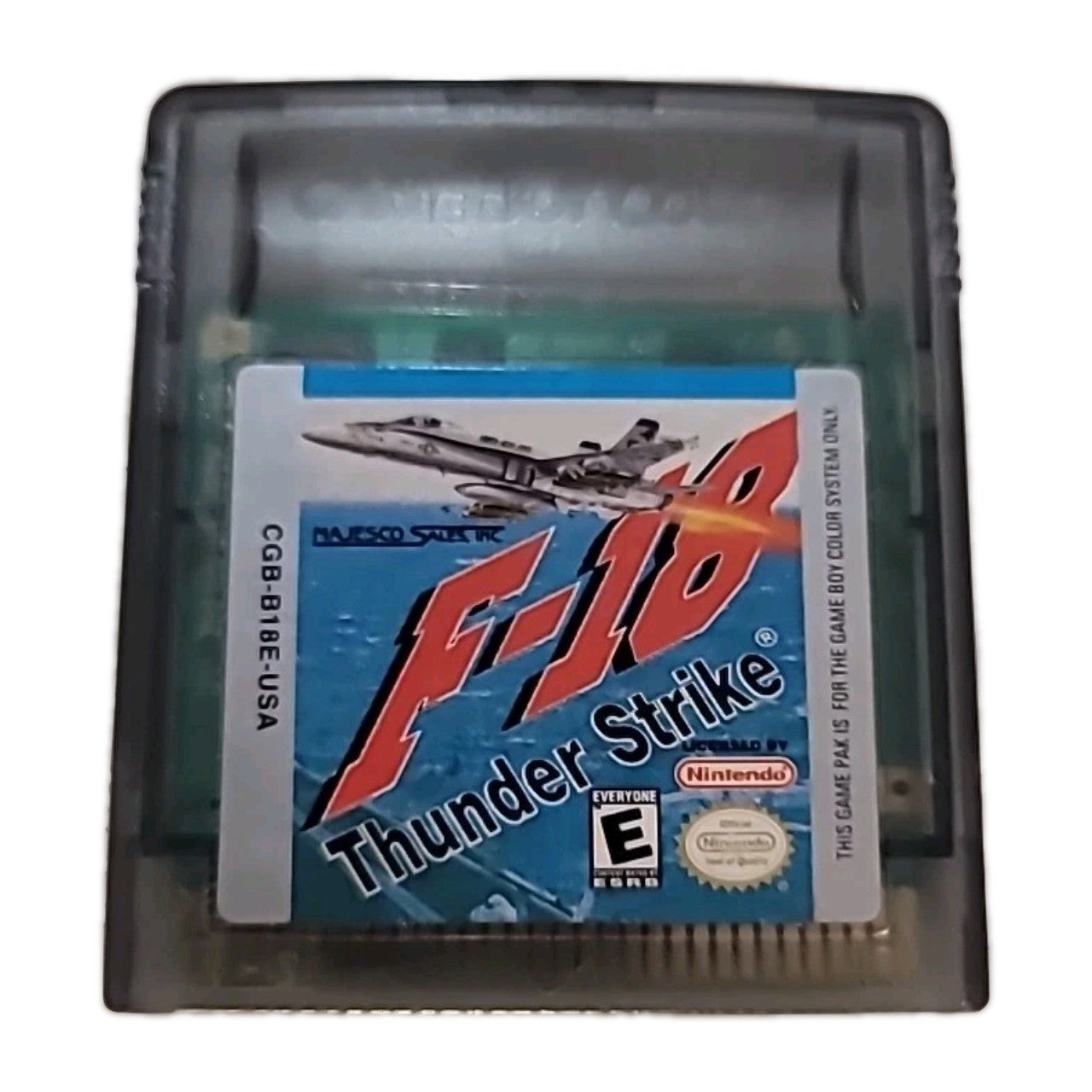 F-18 Thunder Strike (GameBoy Color) TESTED