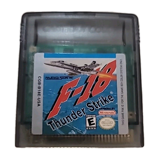 F-18 Thunder Strike (GameBoy Color) TESTED