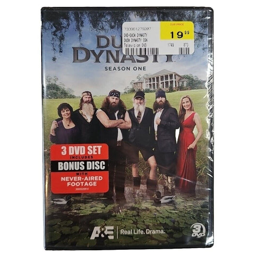 Duck Dynasty Season One 1 (DVD, 3-Disc Set) BRAND NEW! SEALED! FREE SHIPPING!