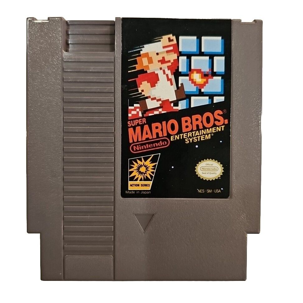 Super Mario Bros. Nintendo Entertainment System NES 1985 Video Game CARTRIDGE