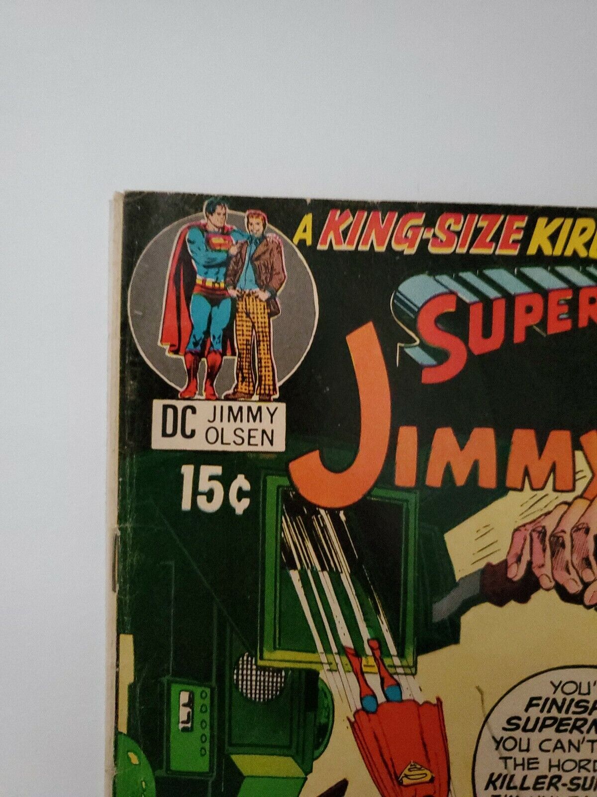 SUPERMAN'S PAL JIMMY OLSEN #135,KIRBY,ADAMS,2nd DARKSEID,NICE BOOK!