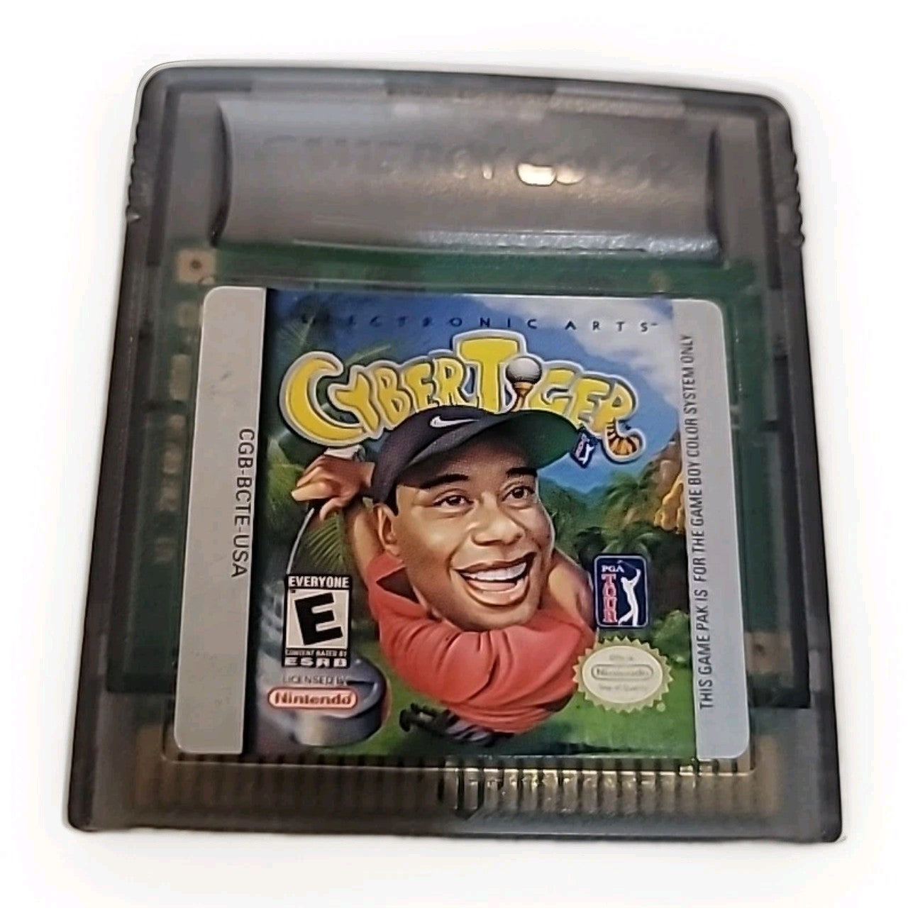 Cyber Tiger Nintendo Game Boy Color GBC Authentic 