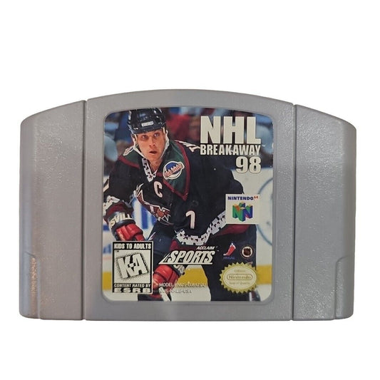 NHL Breakaway 98 N64 Cleaned Tested