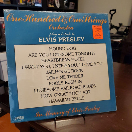 One Hundred & One Strings Orchestra Tribute to Elvis Presley Vinyl Record SEALED