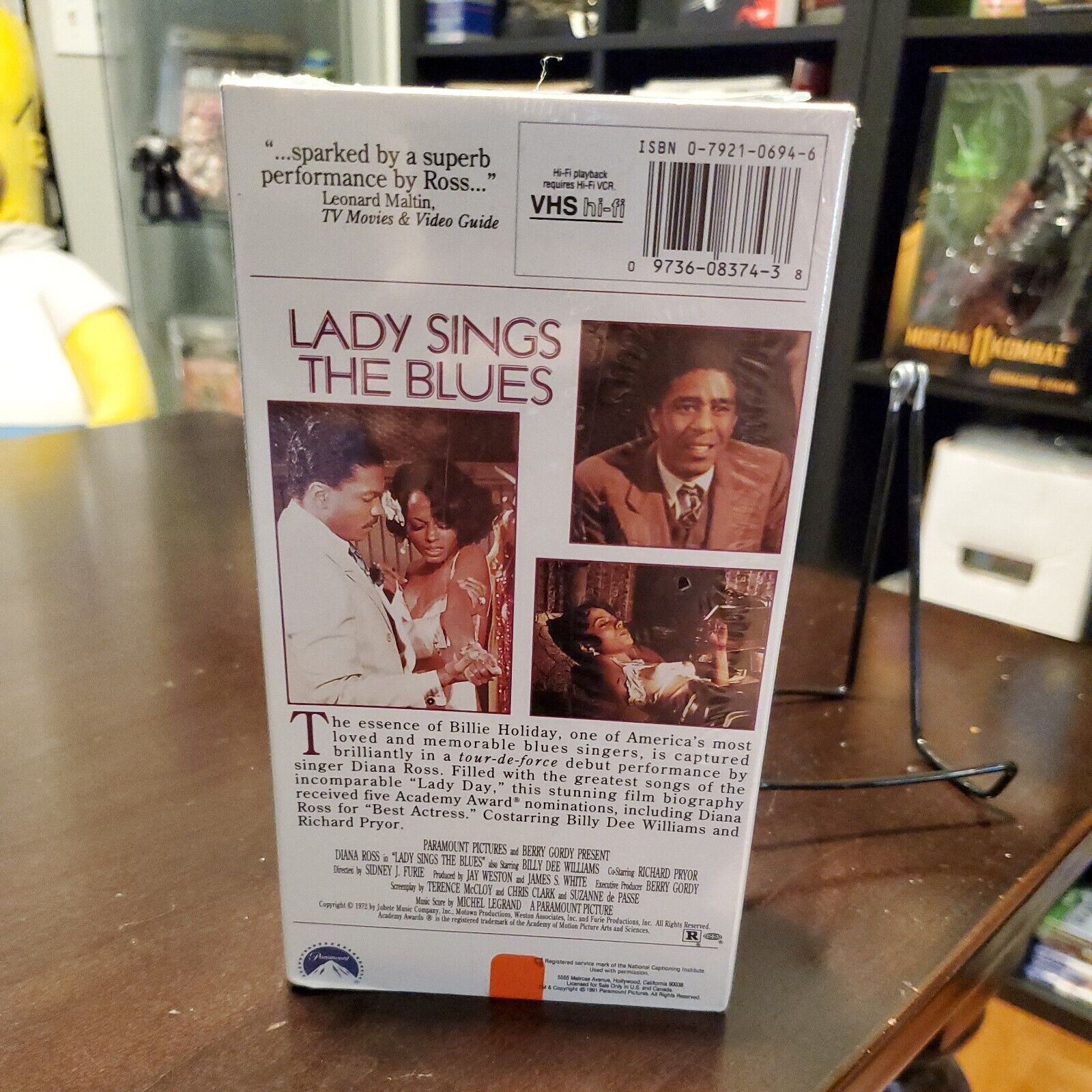 Lady Sings the Blues (VHS, 1991, 2-Tape Set), NEW & SEALED, SUPERB DIANA ROSS NM