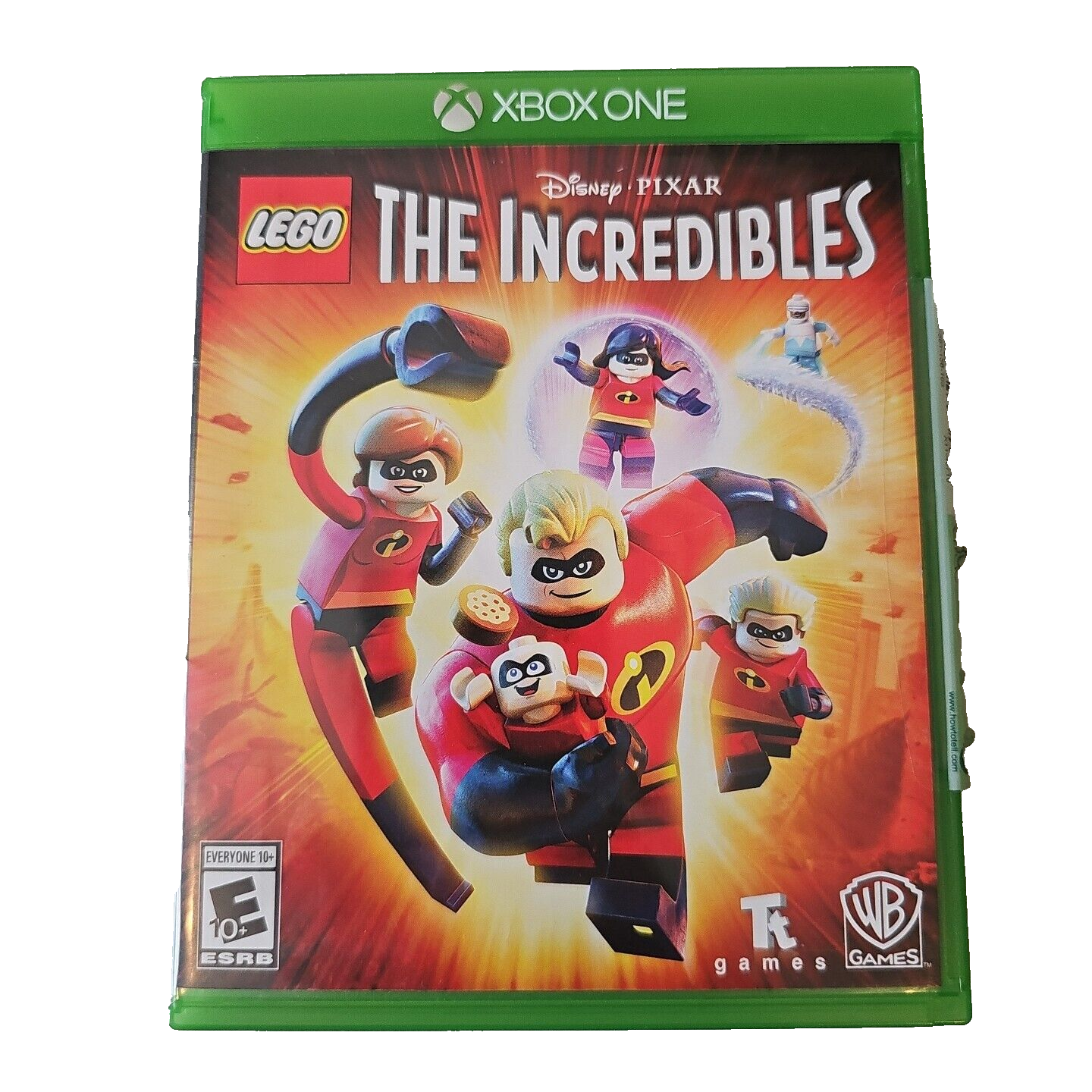 Lego The Incredibles Microsoft Xbox One by Disney Pixar Case Included Tested