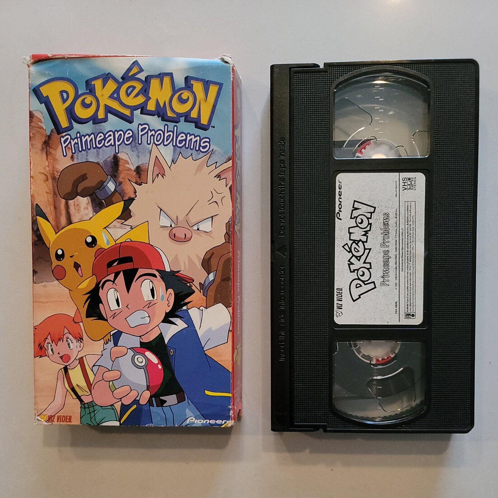 Pokemon Vol. 8: Primeape Problems (VHS, 1999) SB10