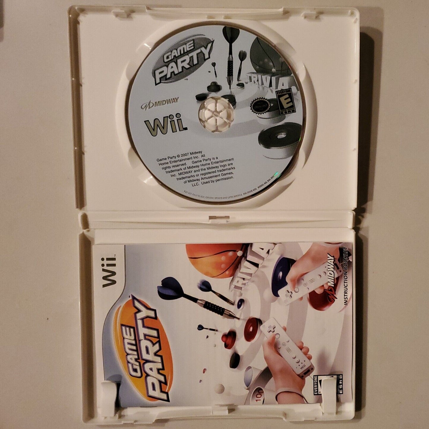 Game Party ( Nintendo Wii, 2007 ) CIB Complete In Box