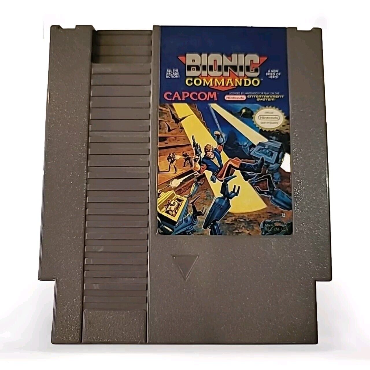 Bionic Commando Nintendo NES Original Authentic Vintage Retro Game With Case