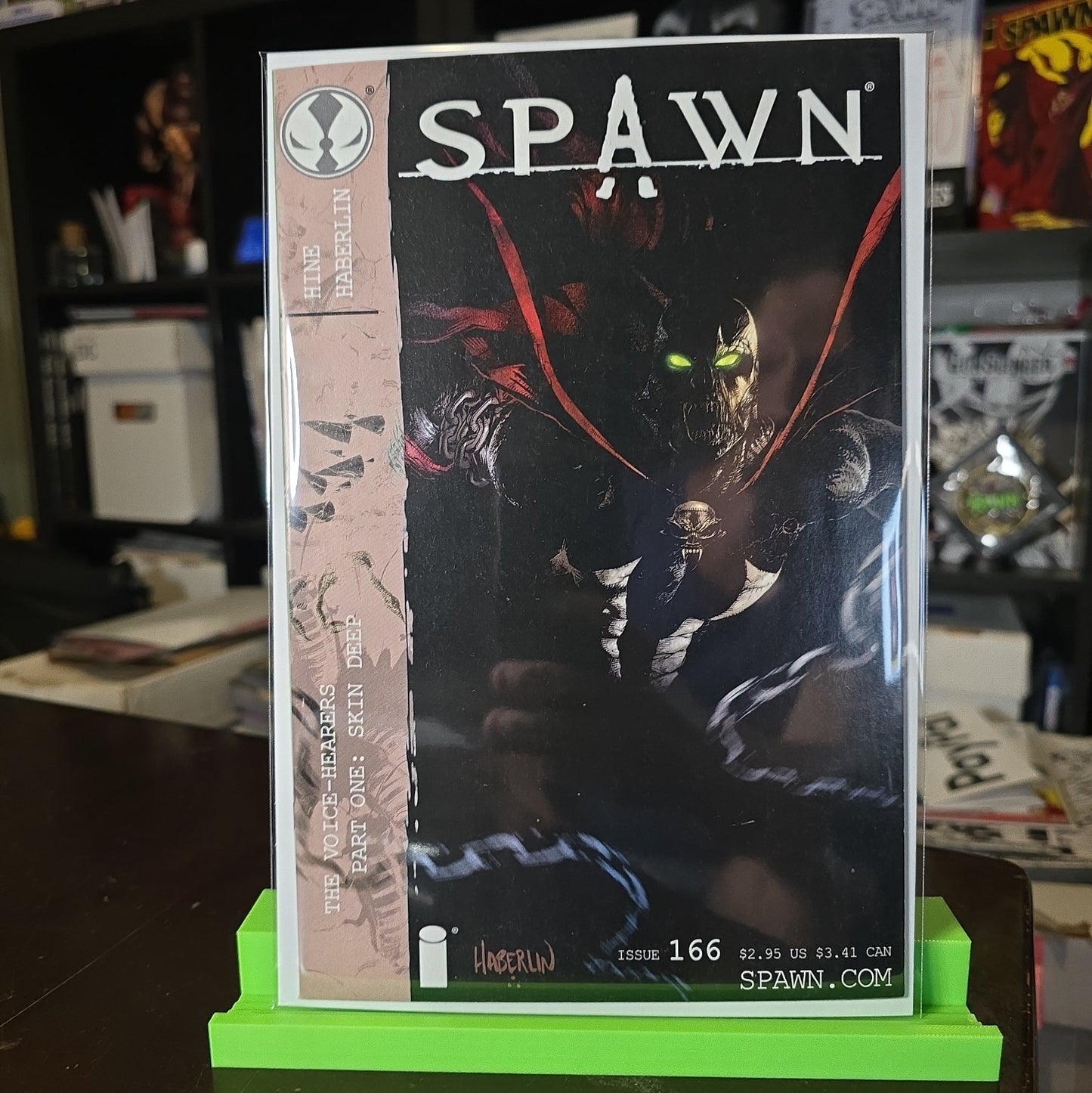 SPAWN #166 2nd Print Variant Cover - Brian Haberlin Low Print Run 3,000 copies