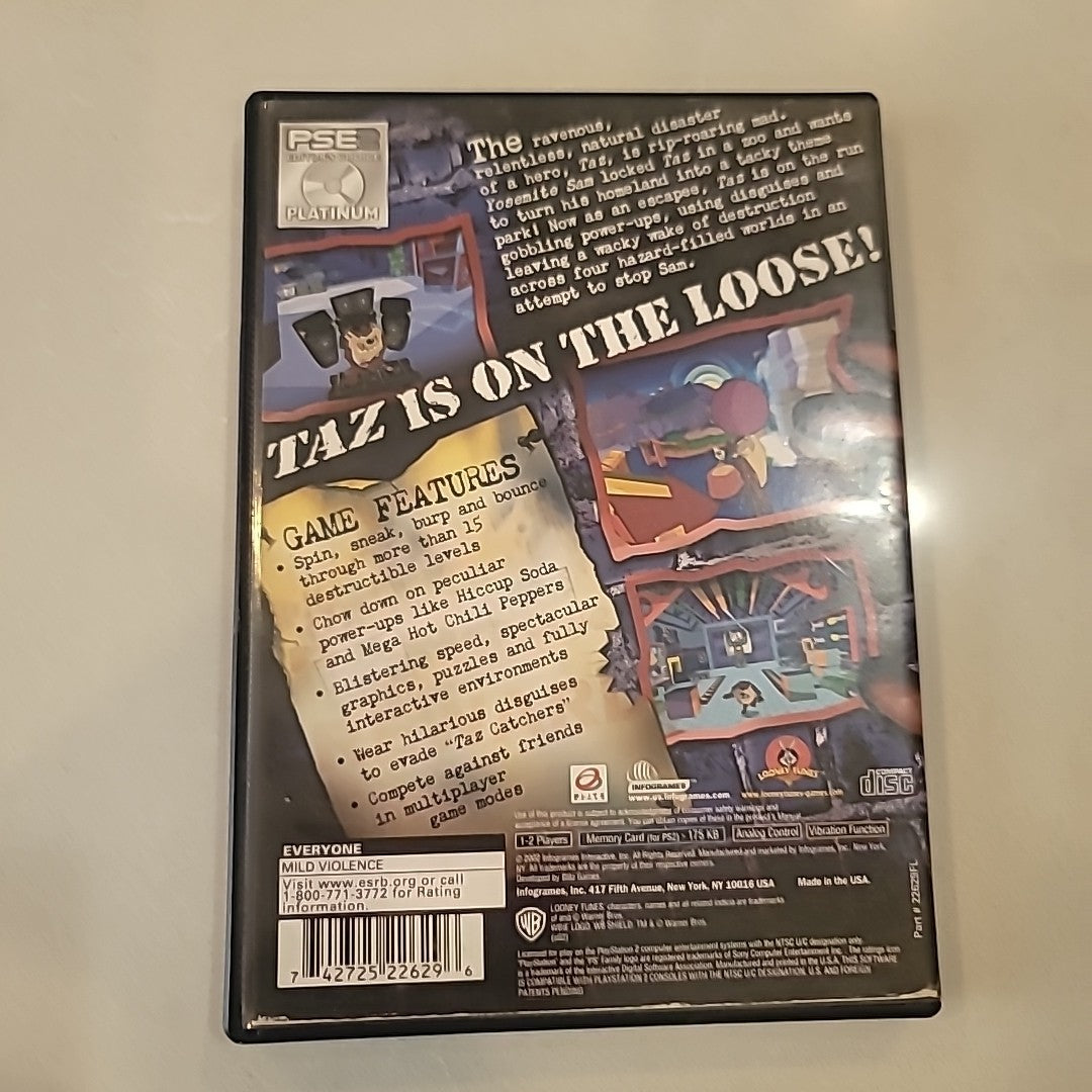 Taz: Wanted (Nintendo GameCube, 2002) - Complete CIB