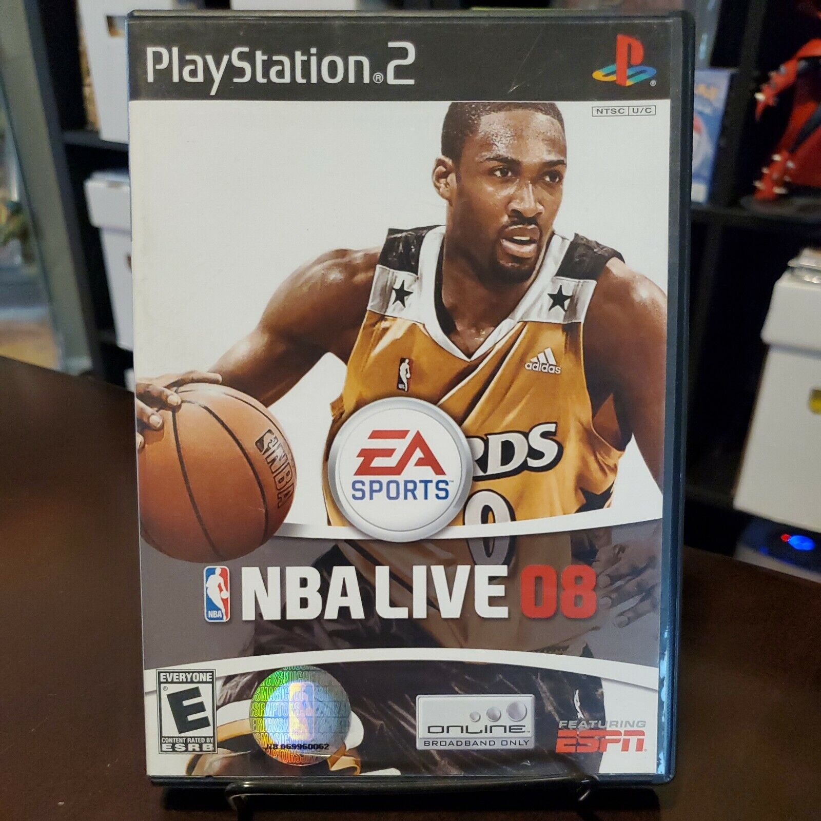 NBA Live 08 PlayStation 2 Video Game PS2 EA Sports Basketball - Tested Working