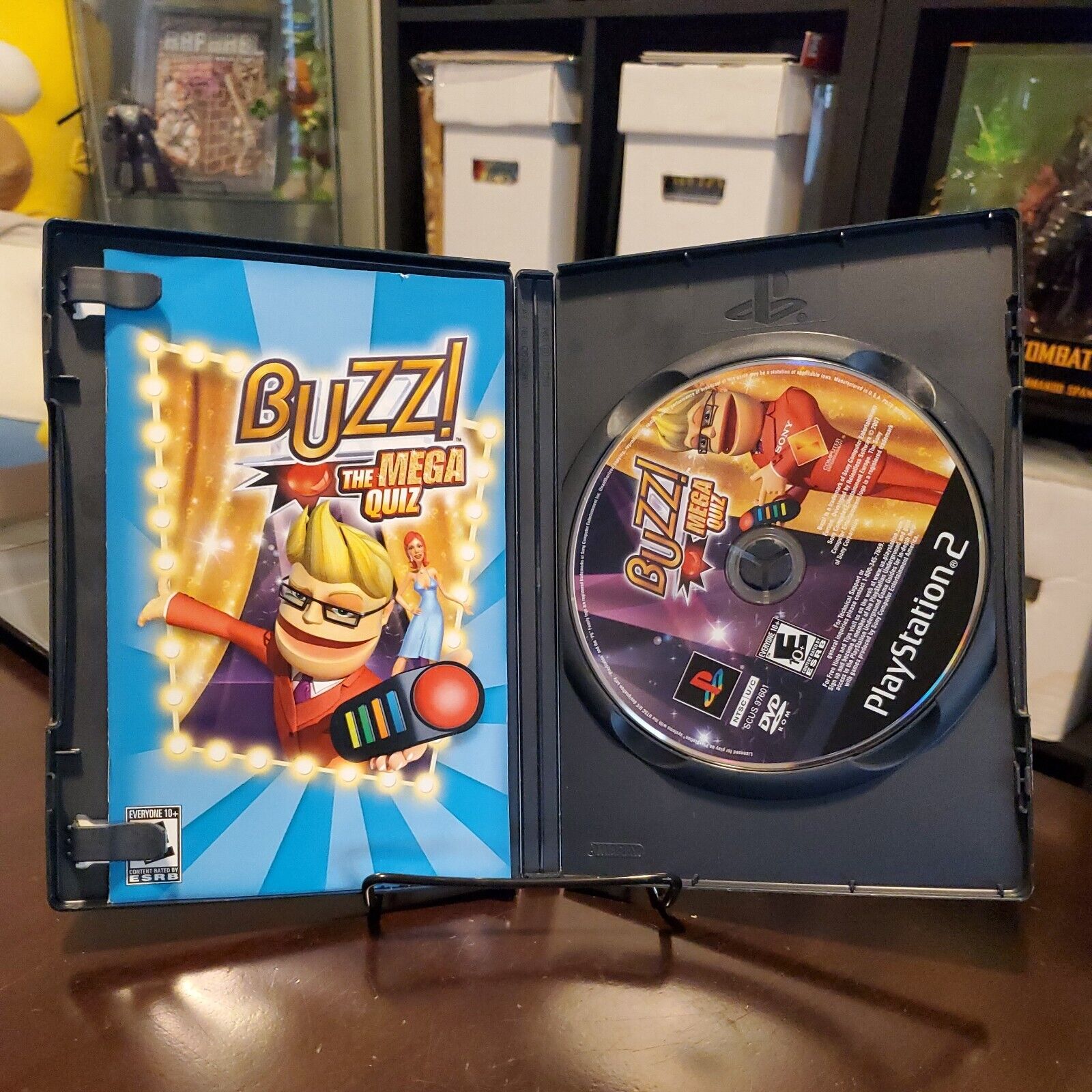 Buzz The Mega Quiz ( PlayStation 2, 2007) game only (no buzzers) NEW-SEALED ps2