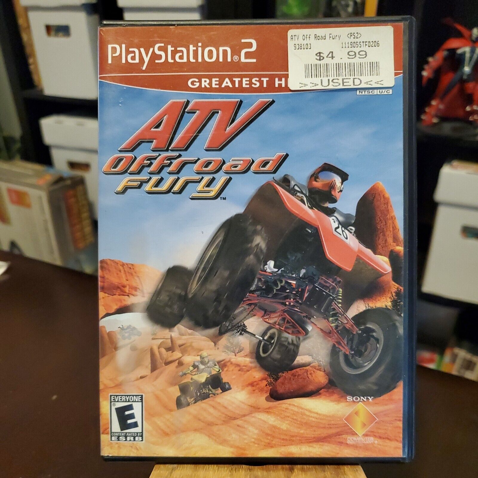 ATV Offroad Fury (Sony PlayStation 2, 2001) PS2 Complete Greatest Hits