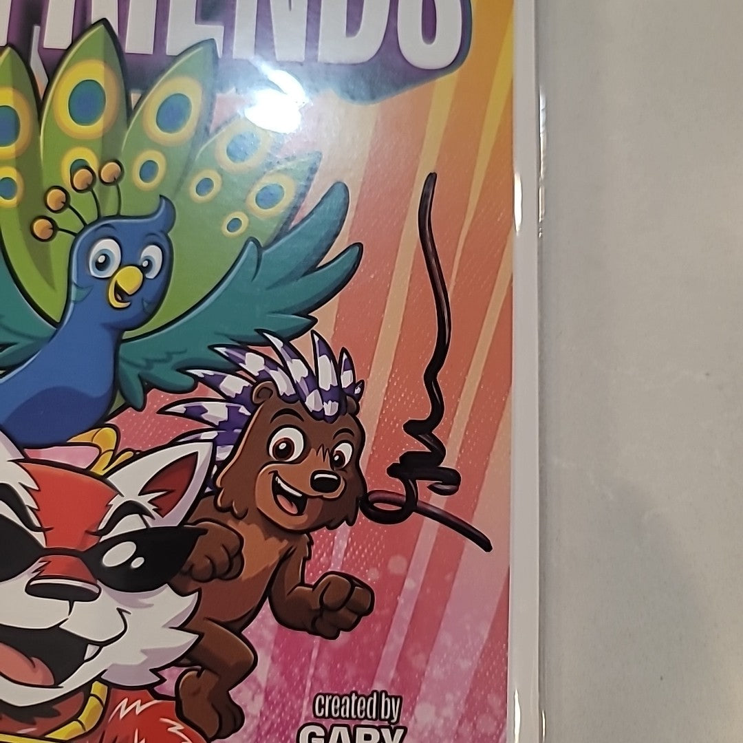 SIGNED! 2025 NYCC Veefriends exclusive Comic And Stickers Walmart NY Comic Con 