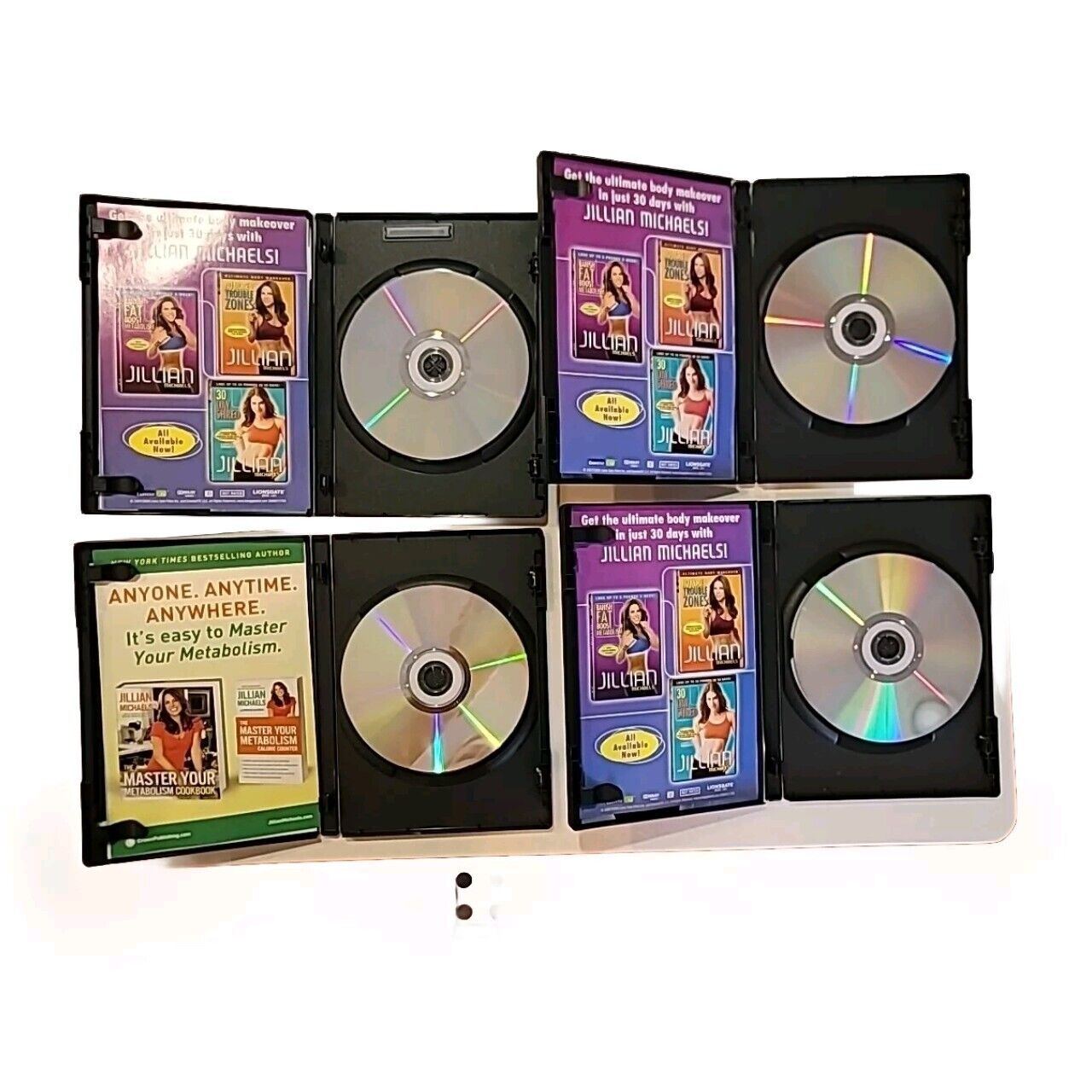 Jillian Michaels 7 DVD Workout Set Clean