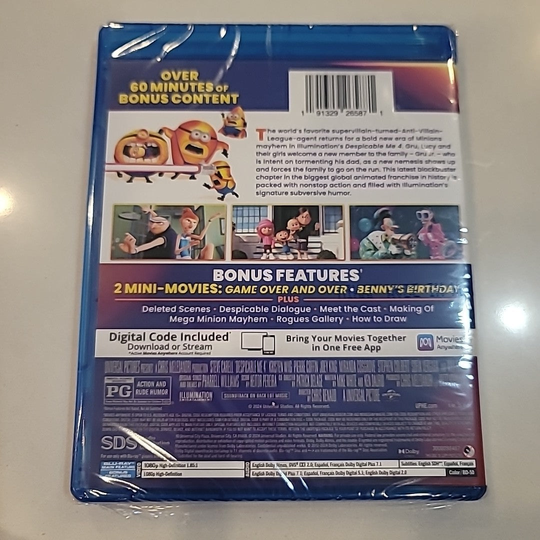Despicable Me 4 (4K Ultra HD + Blu-ray ) Brand New