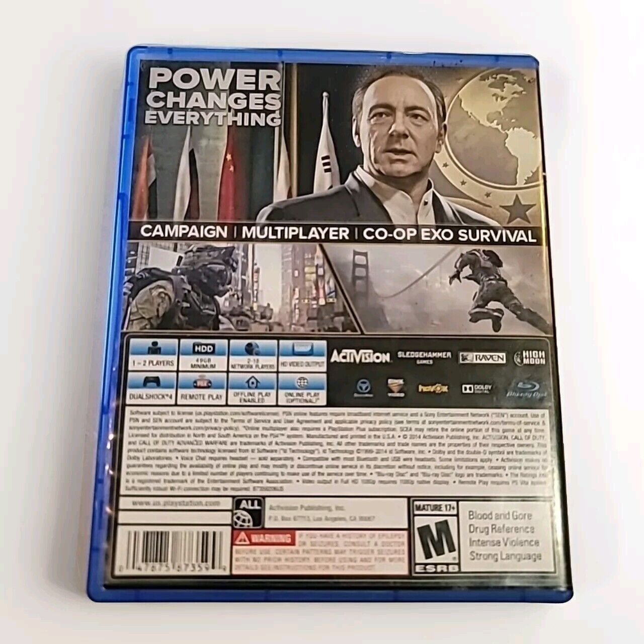 Call of Duty: Advanced Warfare (Sony PlayStation 4, 2014)