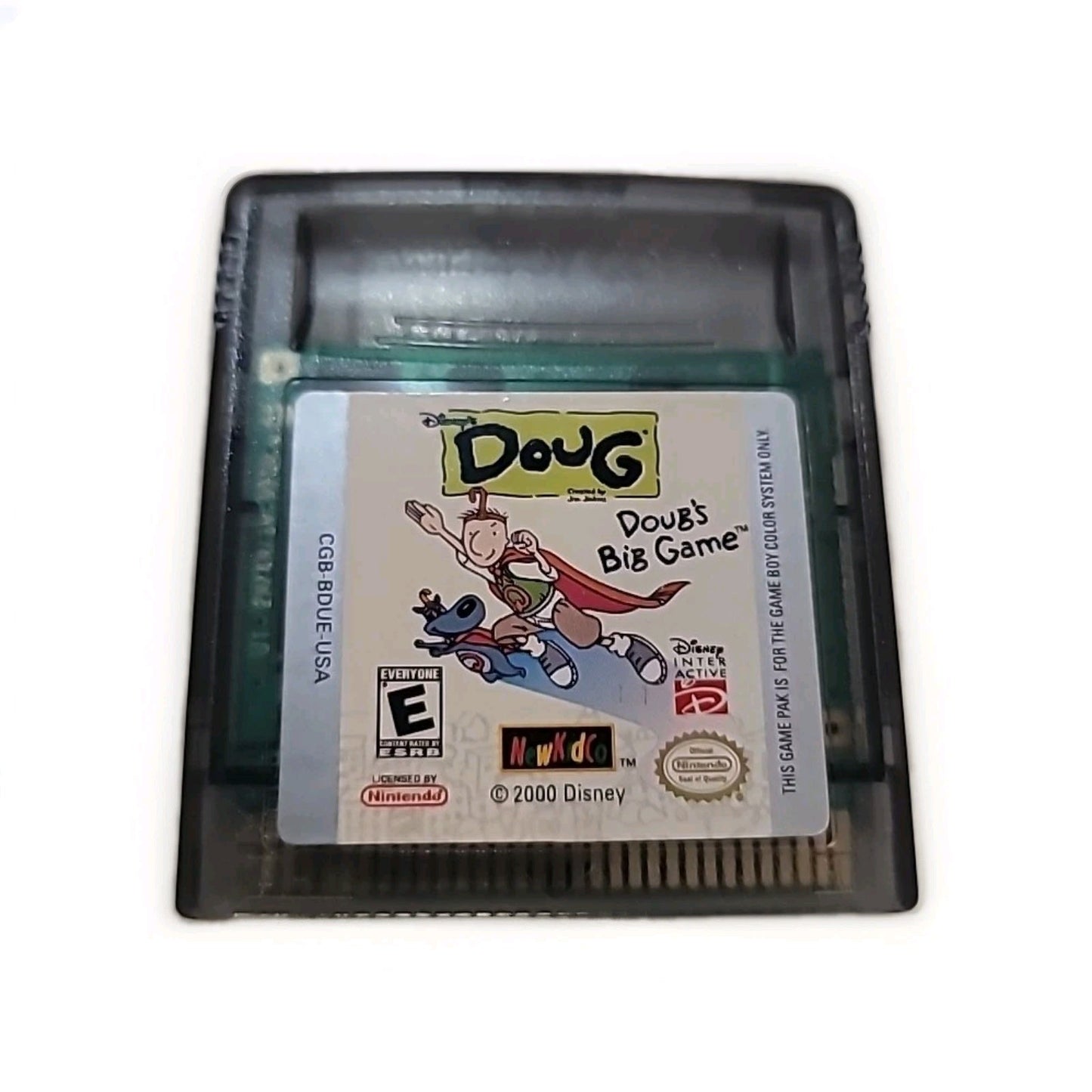 Doug: Doug's Big Game (Nintendo Game Boy Color, GBC) Authentic!