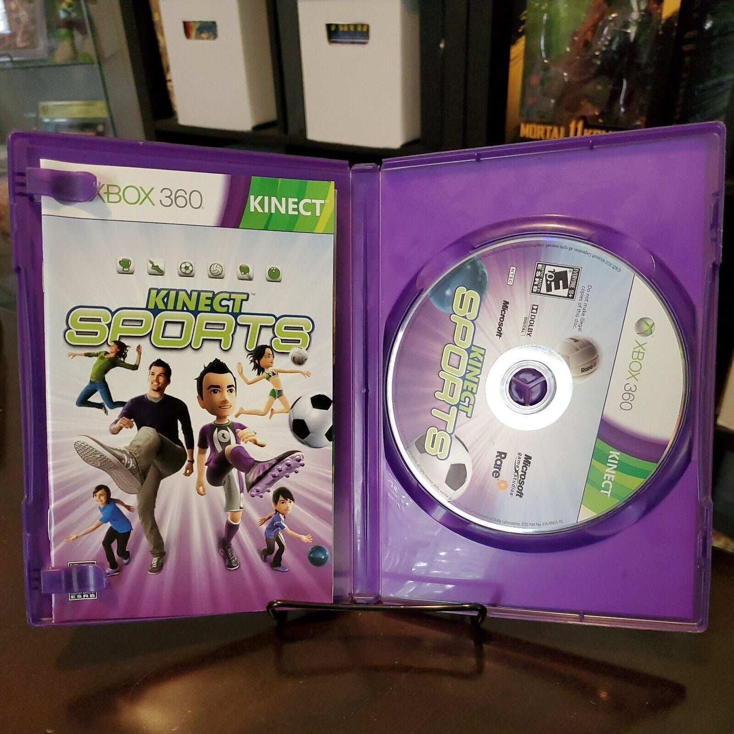 Xbox 360 Kinect Sports (case+ manual) B1