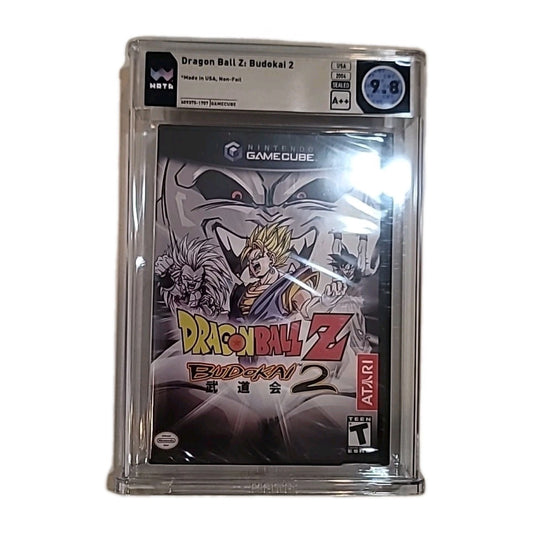 Dragon Ball Z Budokai 2 - Nintendo GameCube - Graded WATA 9.8 A++ SEALED