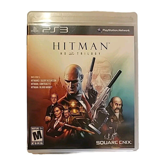 Hitman HD Trilogy Playstation 3 PS3 PREOWNED COMPLETE CIB 