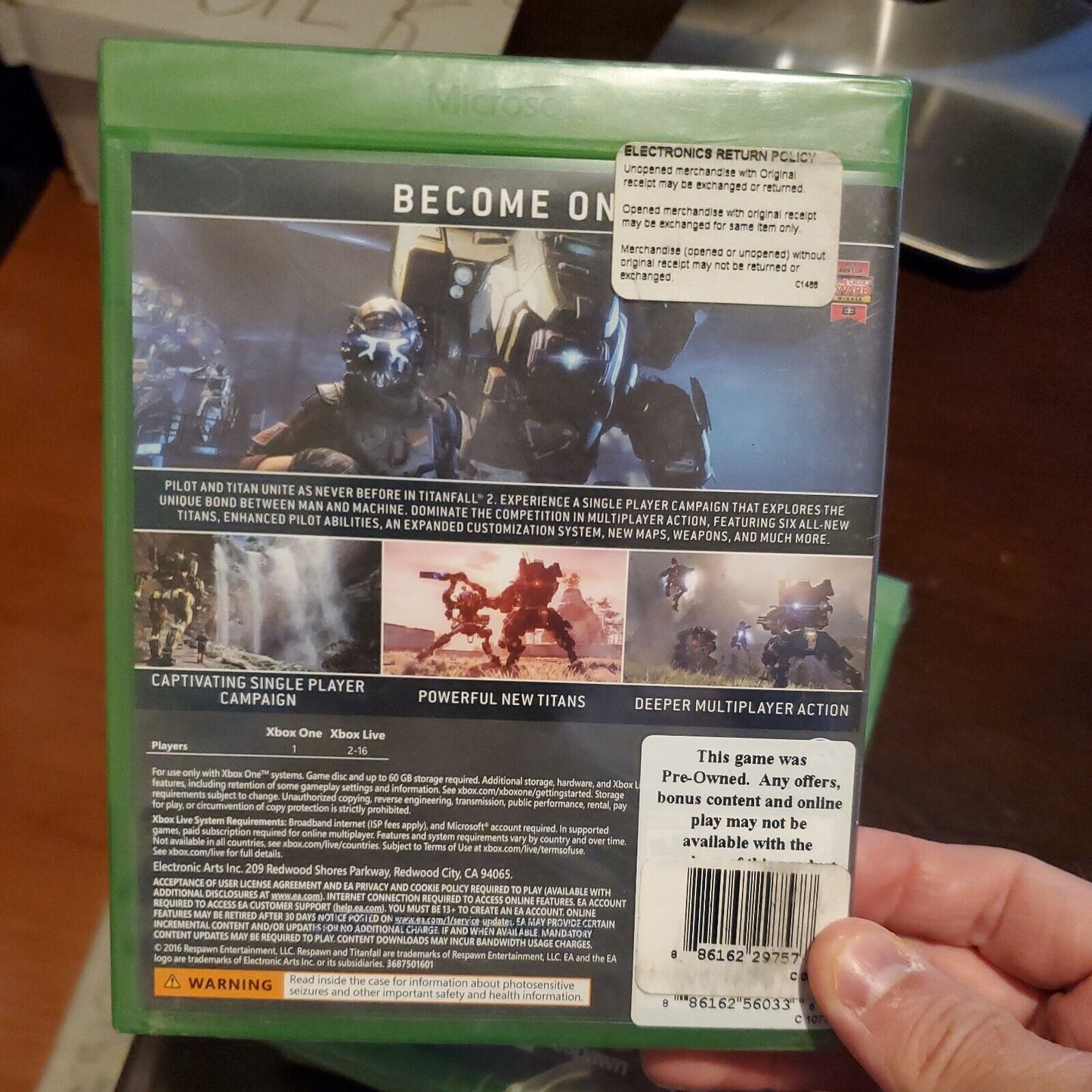 Titanfall 2 [Factory Resealed] Xbox One