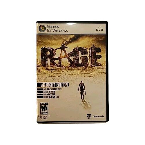 Rage: Anarchy Edition [PC DVD Games For Windows 7 / Vista / XP 3-Discs 2011] 