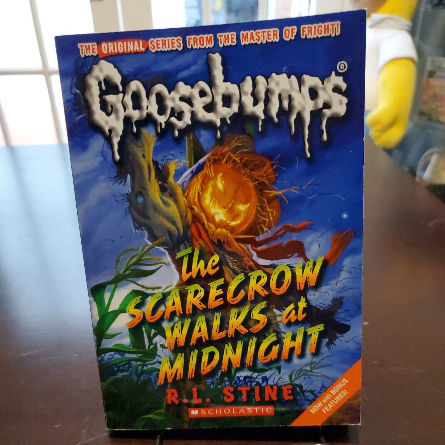 Lot of 7 Goosebumps Books Scholastic! Scarecrow, Snowman, Monastery Blood ++ 