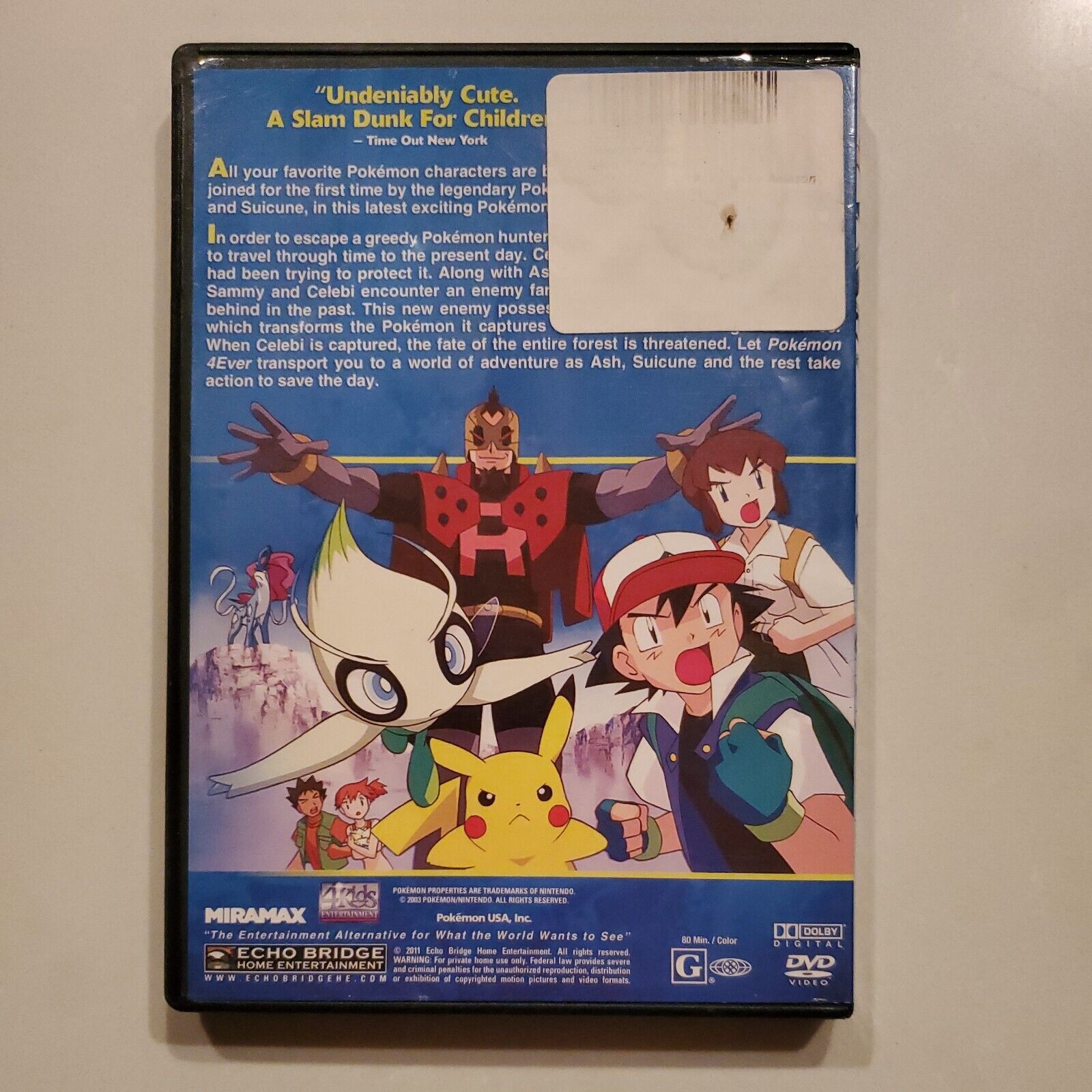 Pokemon 4Ever (DVD, 2011) Movie