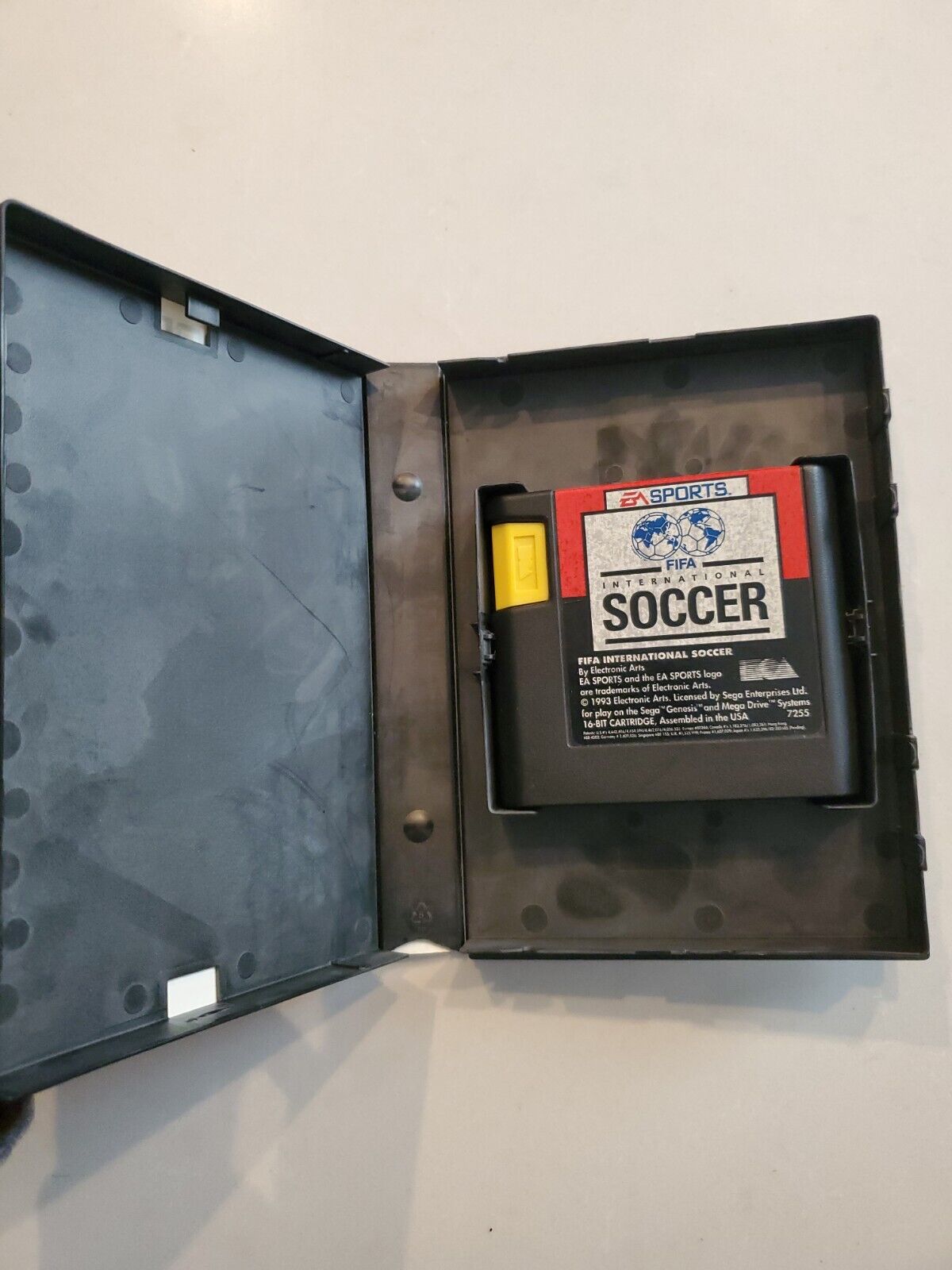 FIFA International Soccer Sega Genesis Cleaned Tested Working Fast Shipping