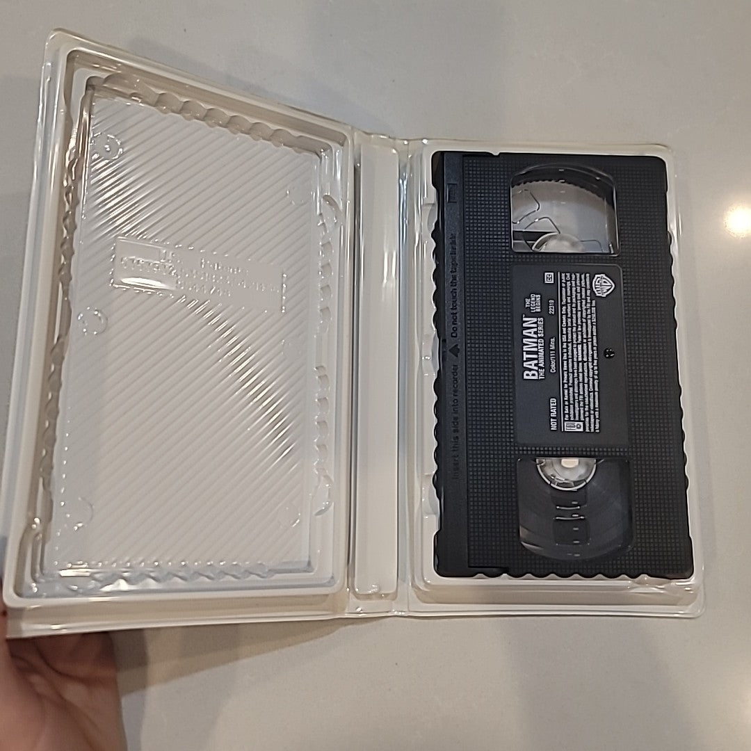 Batman: The Animated Series - The Legend Begins VHS 2002 Clamshell 