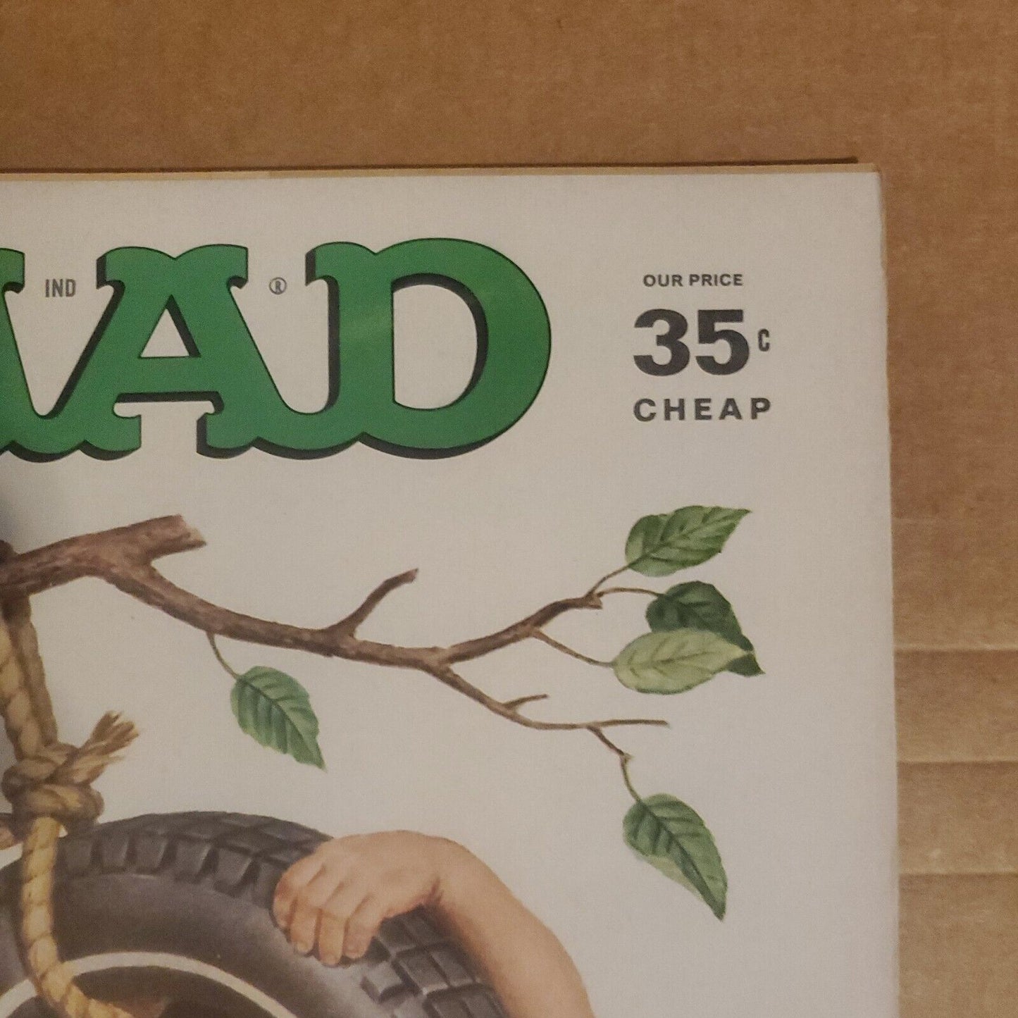 Mad Magazine April 1970 No. 134 Self Swing on a Branch Fine