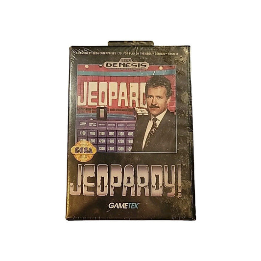 Jeopardy! (Sega Genesis, 1992) Brand New, Factory Sealed