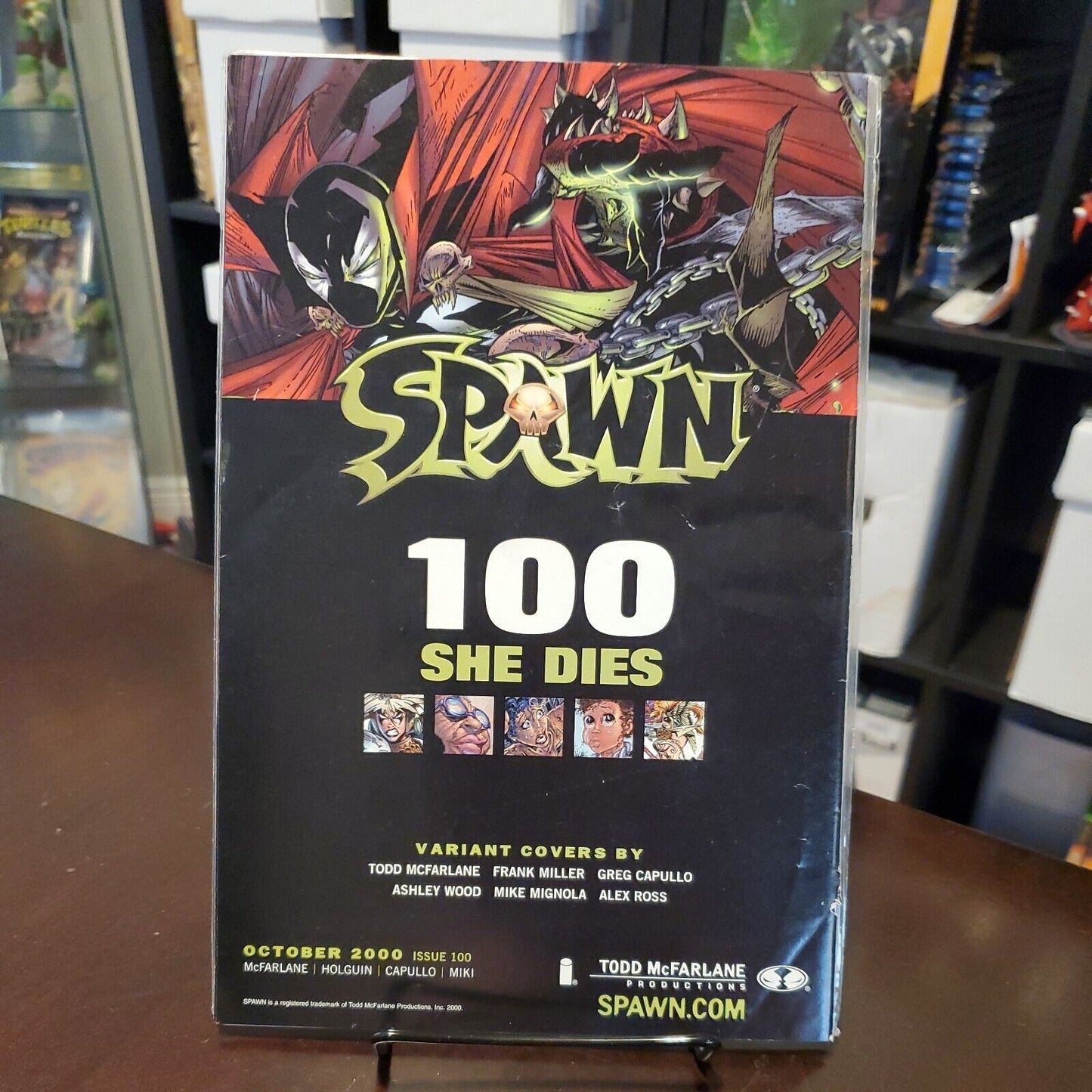 Spawn #98 Good Condition Detached Cover