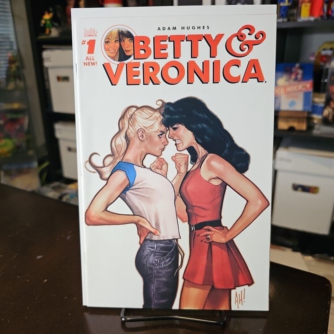 BETTY & VERONICA #1 2016 1st Issue Variant ADAM HUGHES COVER A comic ART Archie