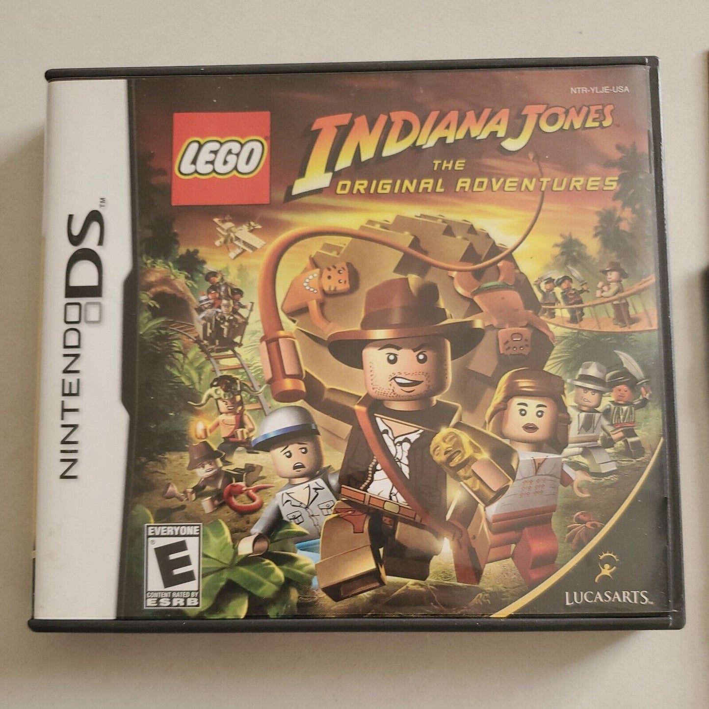 Lego Indiana Jones NINTENDO DS the Original Adventures CIB Complete