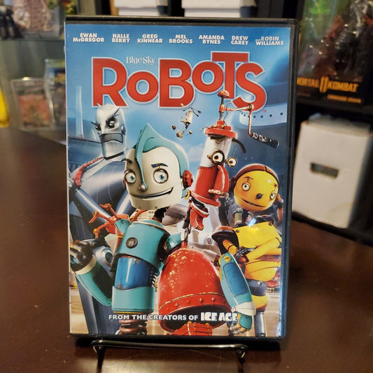 Robots DVD Robin Williams Halle Berry Family Fun Movie Deleted Scenes