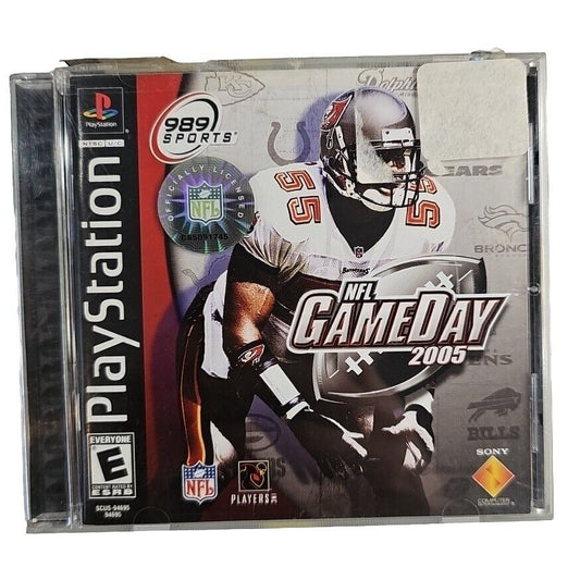 PlayStation NFL GameDay Disc 2005 Video Game 989 Sports Sony E (2004) SCUS 94695