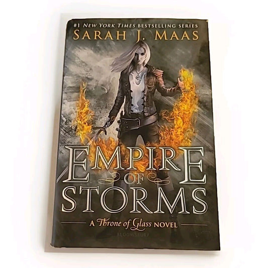 Empire Of Storms - Sarah J. Maas Hardcover- Original Cover - Throne of Glass