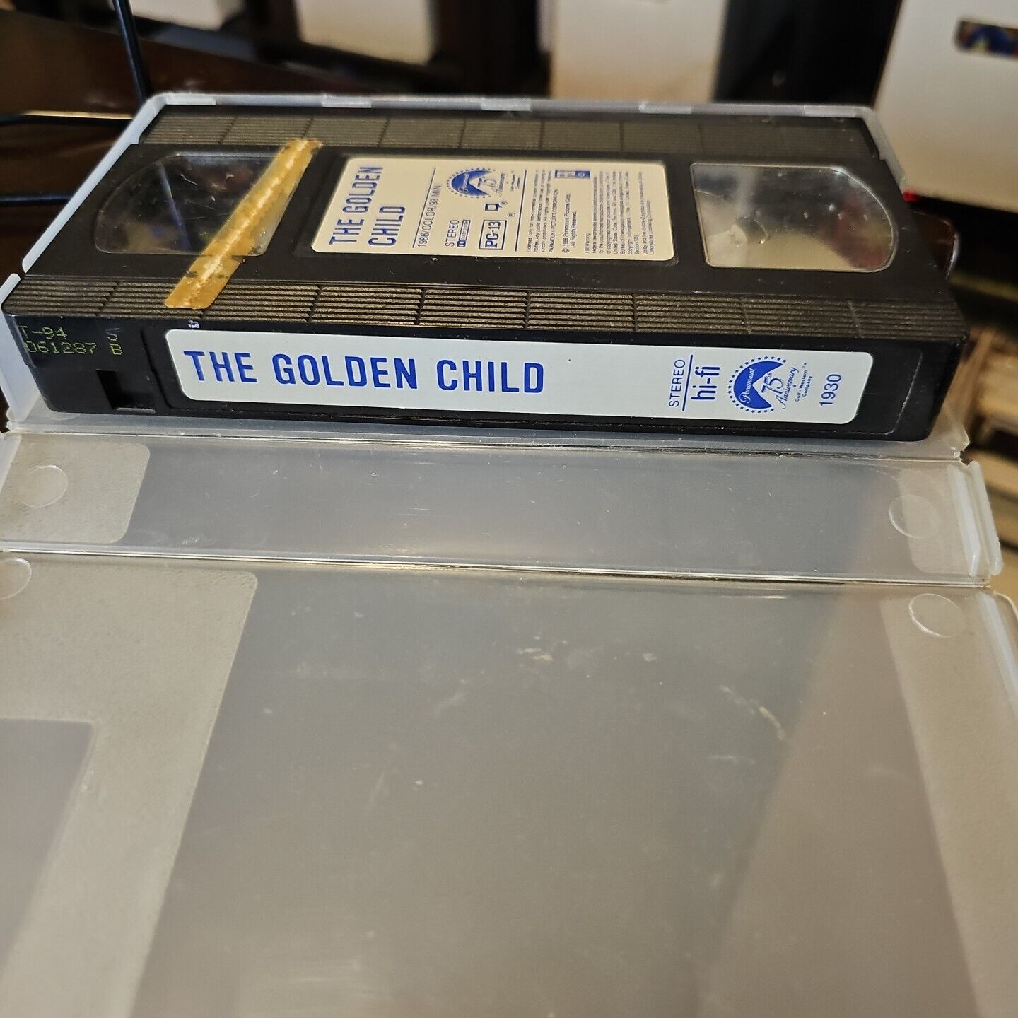 The Golden Child (VHS, 1987) FORMER RENTAL IN Case