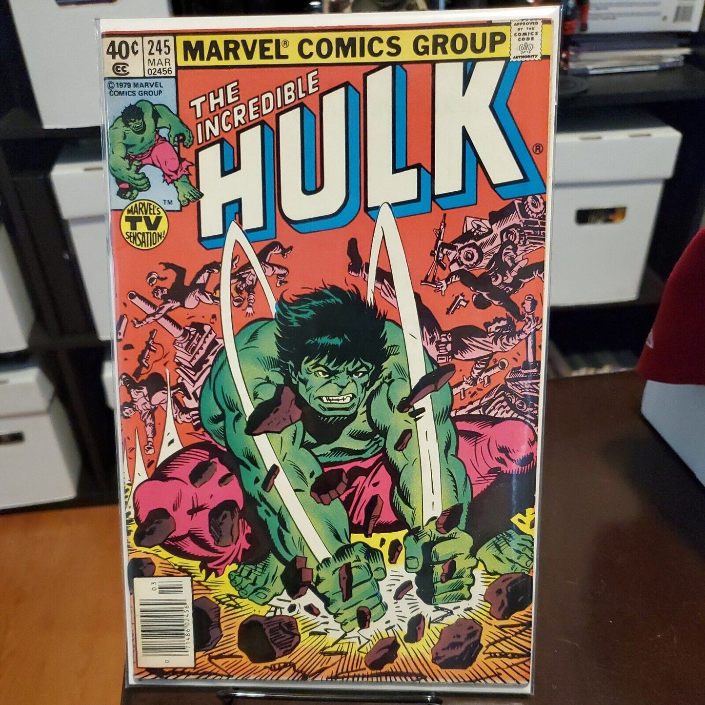 Incredible Hulk # 245 - 1st Super Mandroid vf Cond.