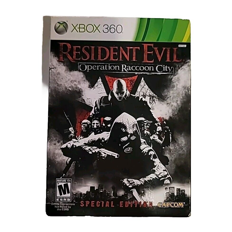 Resident Evil Operation Raccoon City Special Edition Xbox 360 CIB w/ Patches