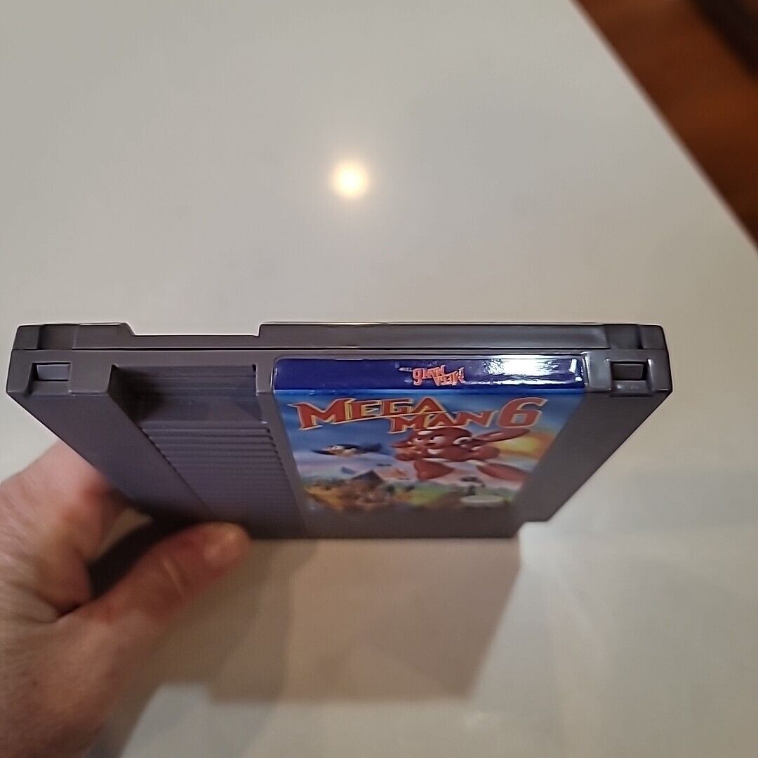 Mega Man 6 (Nintendo, 1993) NES Cleaned & Tested Authentic