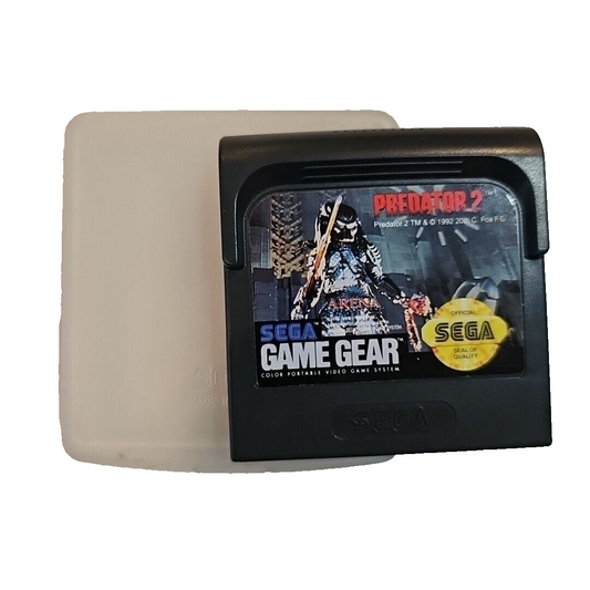 SEGA GAME GEAR PREDATOR 2 TWO II GAME With Case